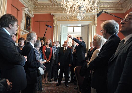 Vladimir Putin's working visit to the United Kingdom