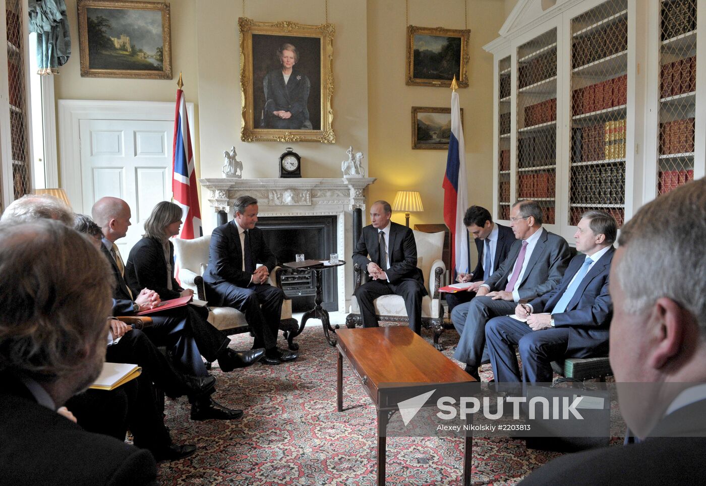 Vladimir Putin's working visit to the United Kingdom