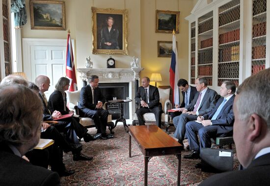 Vladimir Putin's working visit to the United Kingdom