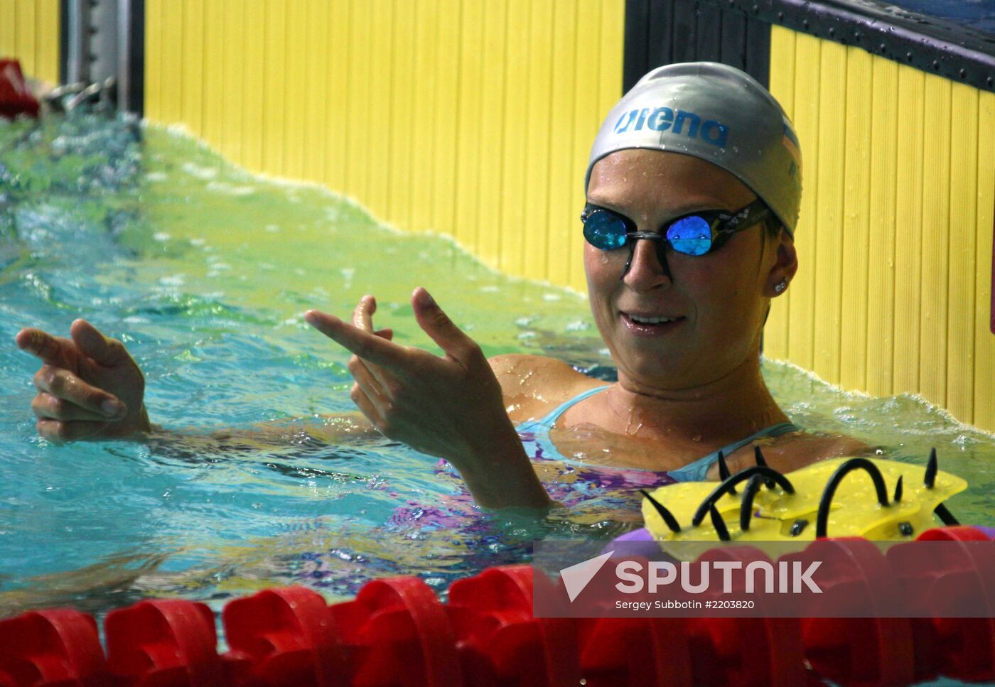 "Departmental" swim at Russian Swimming Championships