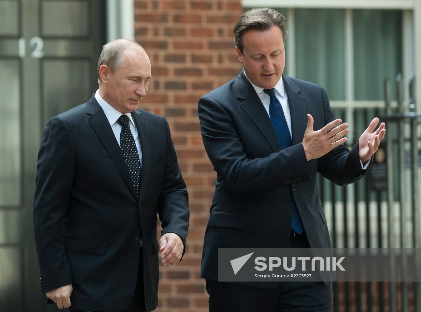 Vladimir Putin's working visit to the United Kingdom