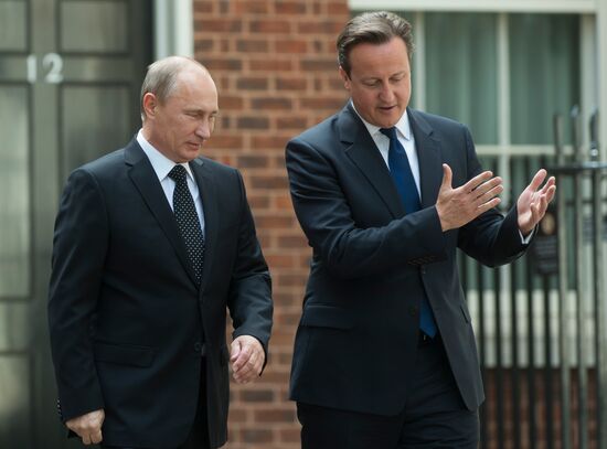 Vladimir Putin's working visit to the United Kingdom