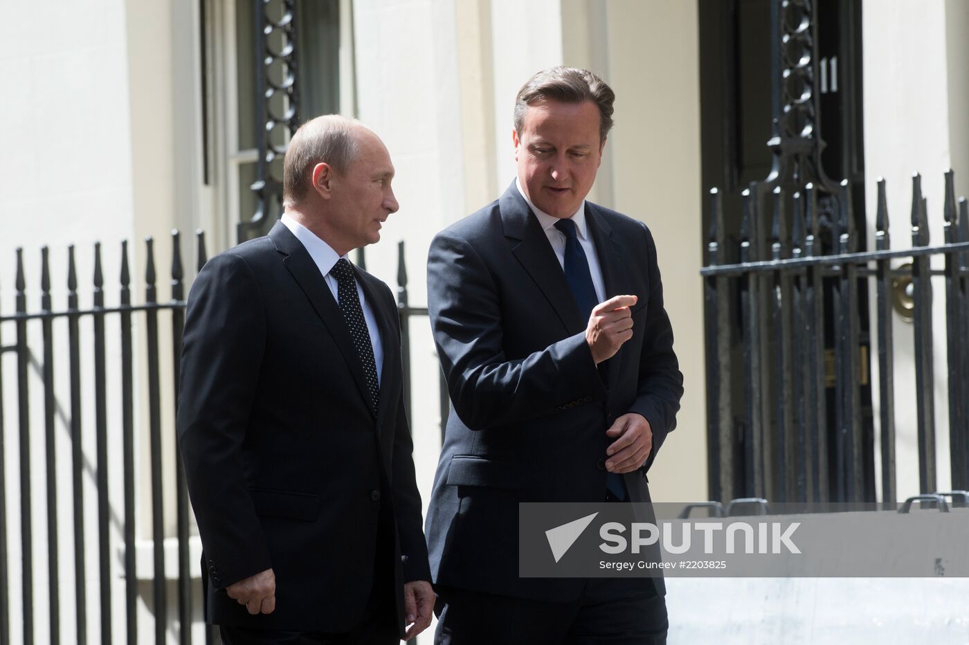 Vladimir Putin's working visit to the United Kingdom