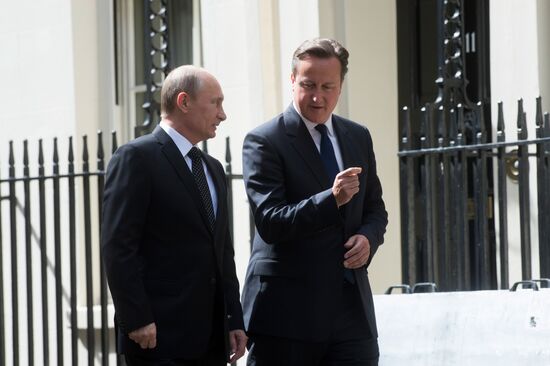 Vladimir Putin's working visit to the United Kingdom