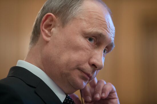 Vladimir Putin's working visit to the United Kingdom