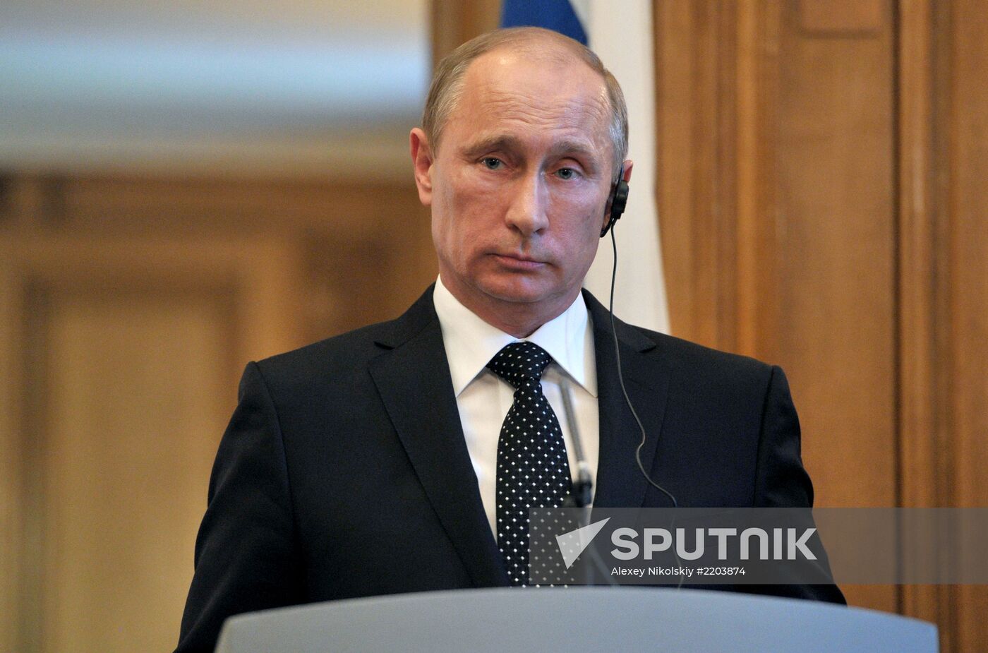 Vladimir Putin's working visit to the United Kingdom