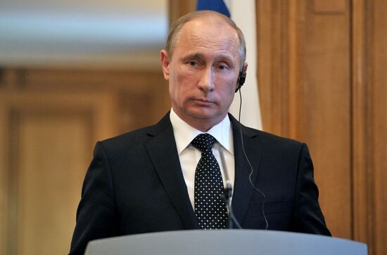 Vladimir Putin's working visit to the United Kingdom