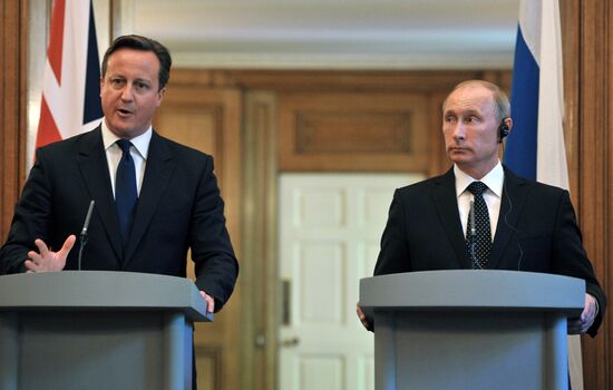 Vladimir Putin's working visit to the United Kingdom