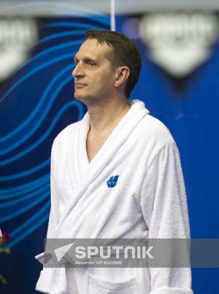 "Departmental" swim at Russian Swimming Championships