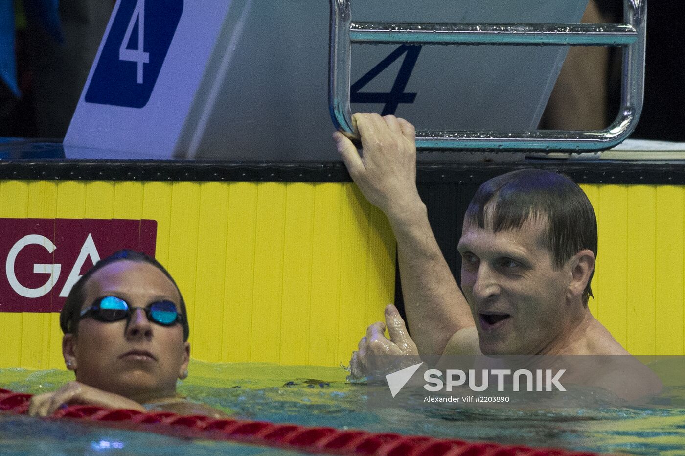 "Departmental" swim at Russian Swimming Championships