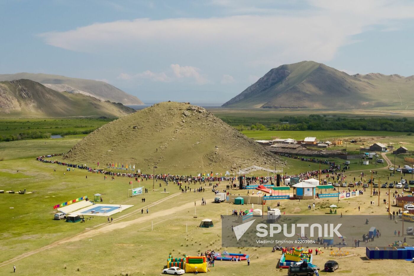 Ethno-cultural festival Erdyn Games in Irkutsk Region