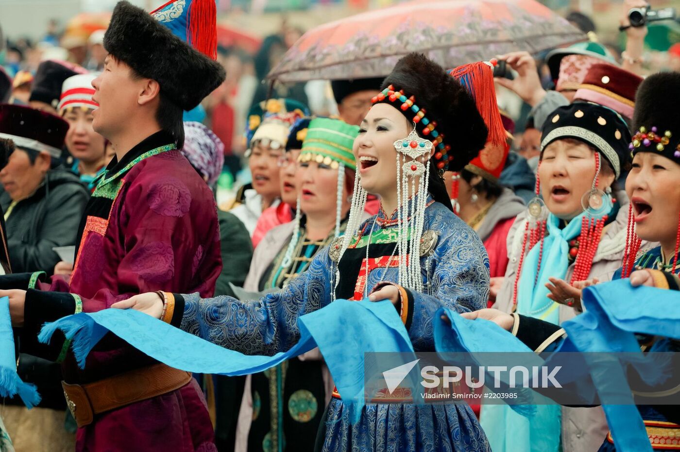 Ethno-cultural festival Erdyn Games in Irkutsk Region