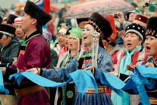 Ethno-cultural festival Erdyn Games in Irkutsk Region