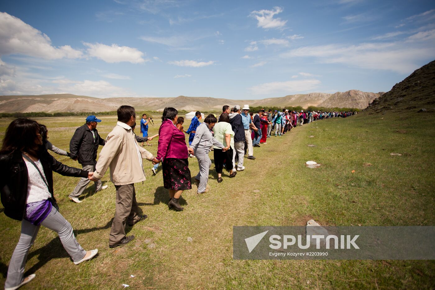 Ethno-cultural festival Erdyn Games in Irkutsk Region