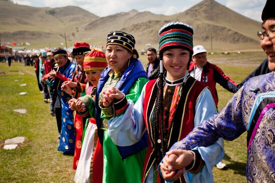 Ethno-cultural festival Erdyn Games in Irkutsk Region