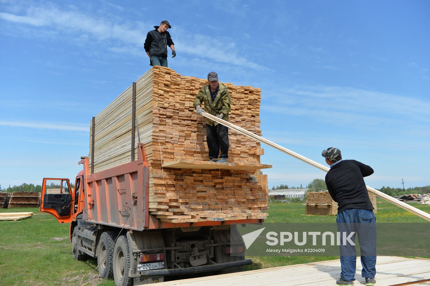 Woodworking shop in Omsk Region