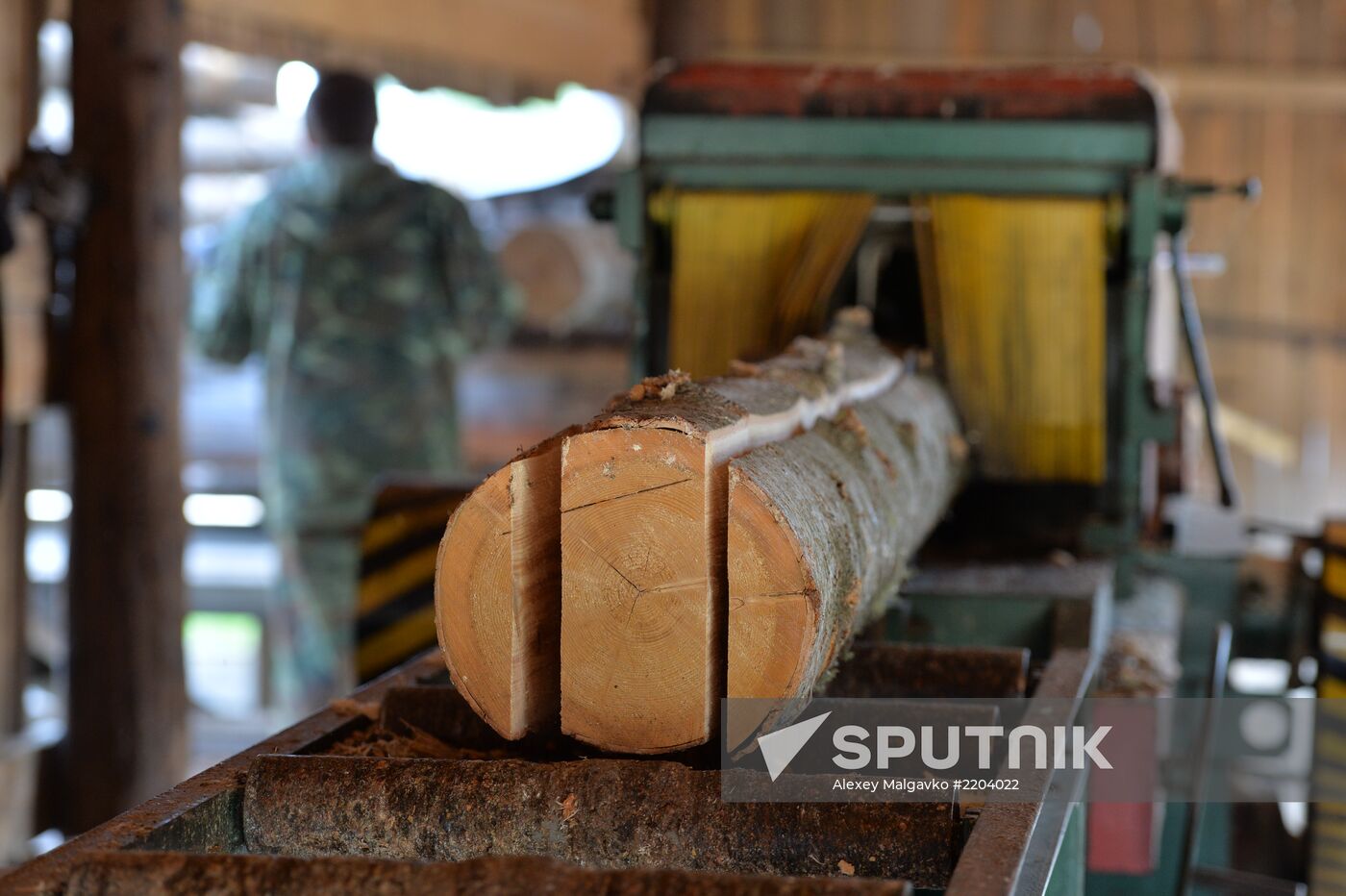 Woodworking shop in Omsk Region