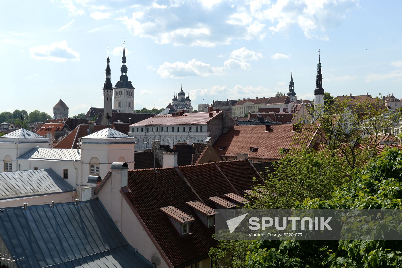 World cities. Tallinn