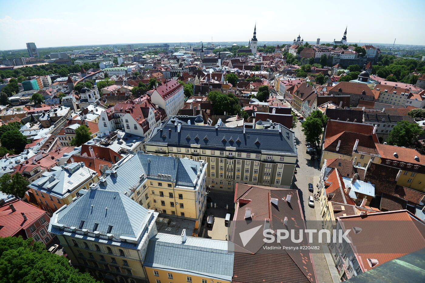 World cities. Tallinn