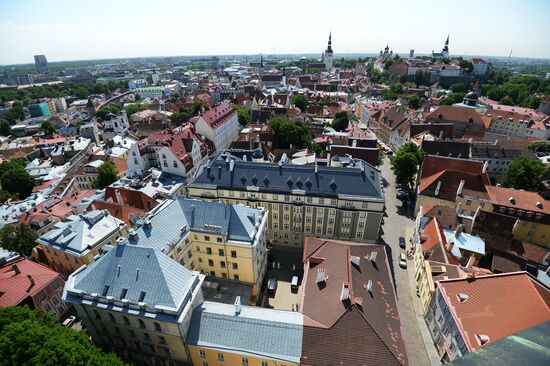 World cities. Tallinn