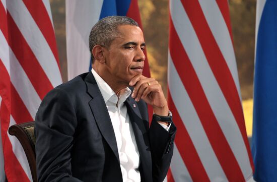 Vladimir Putin arrives in Ireland for the G8 summit