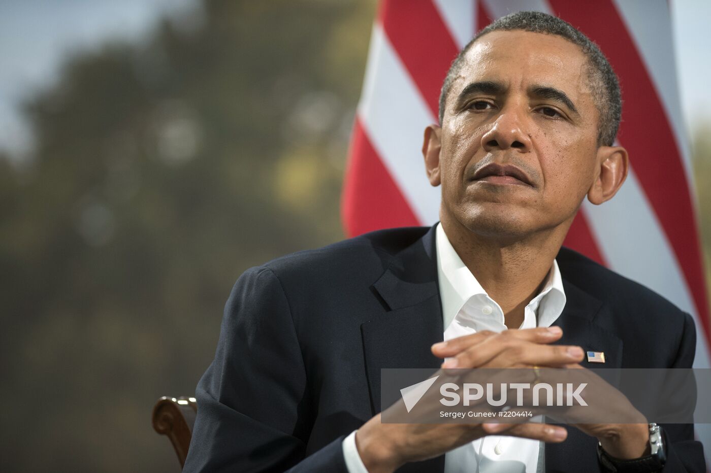 Vladimir Putin arrives in Ireland for the G8 summit