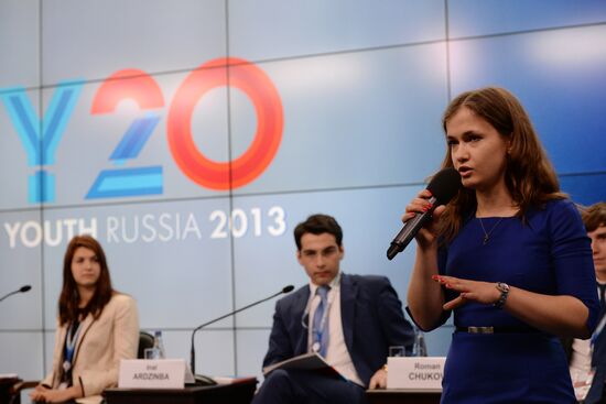 Y20 Russia Youth Summit in St. Petersburg