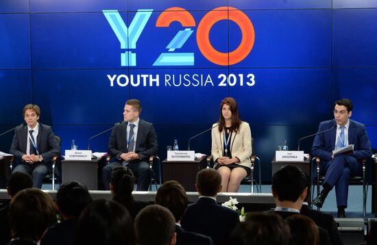 Y20 Russia Youth Summit in St. Petersburg