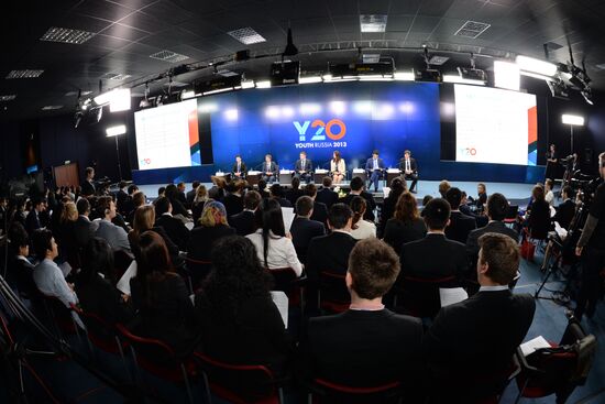 Y20 Russia Youth Summit in St. Petersburg