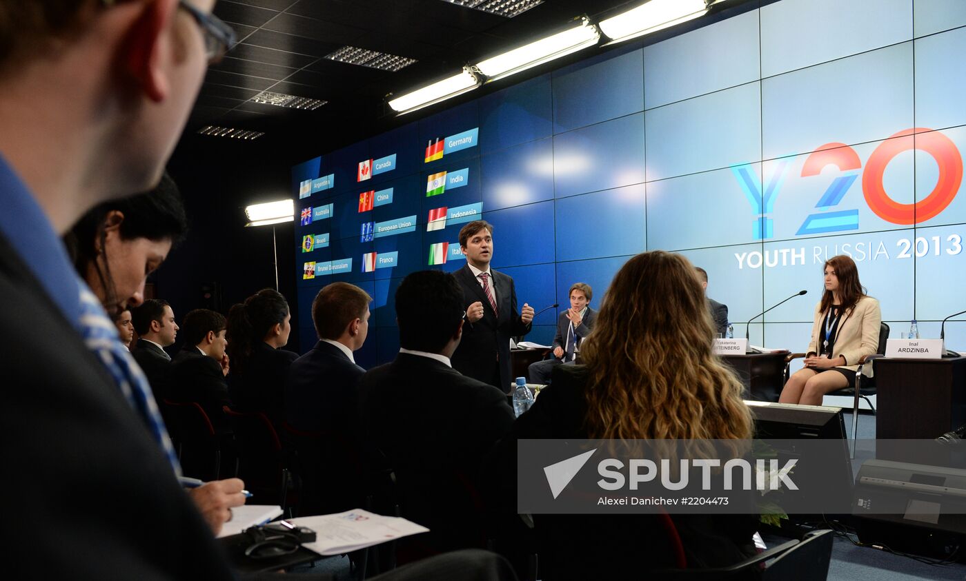 Y20 Russia Youth Summit in St. Petersburg