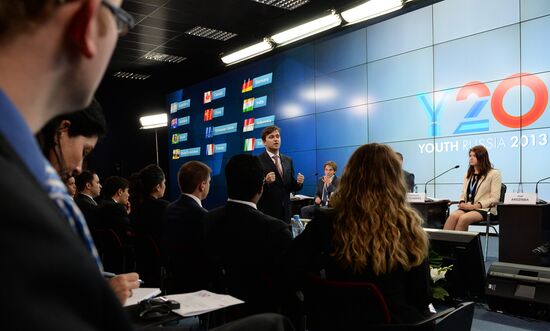 Y20 Russia Youth Summit in St. Petersburg