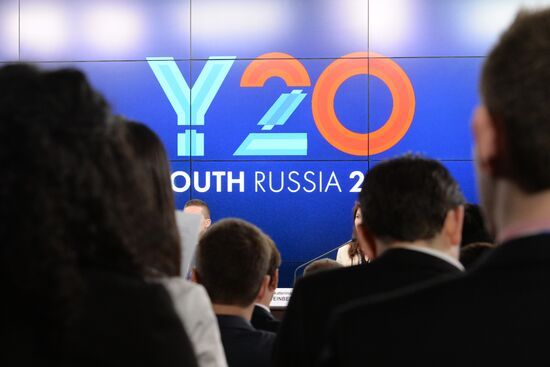 Y20 Russia Youth Summit in St. Petersburg