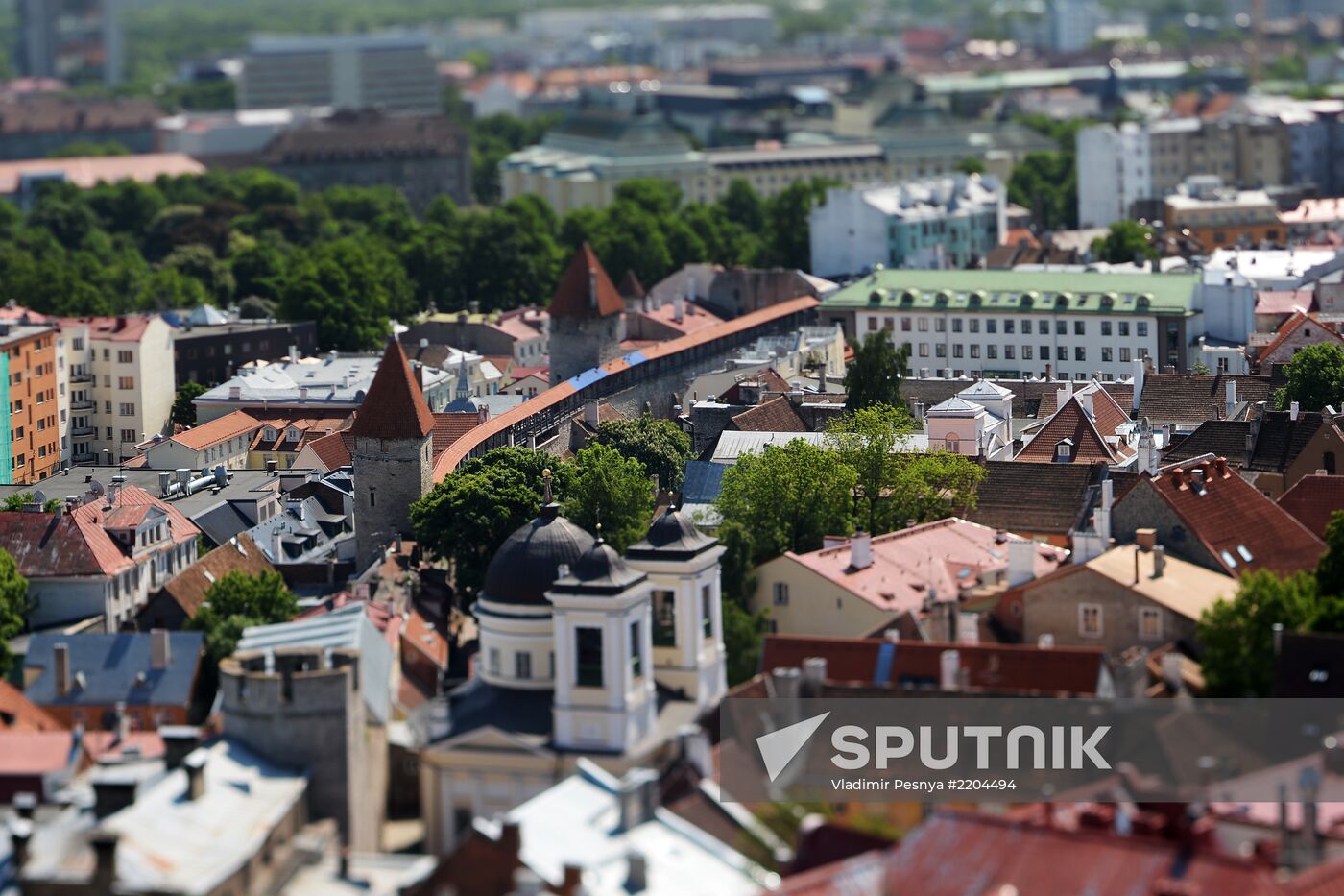 World cities. Tallinn