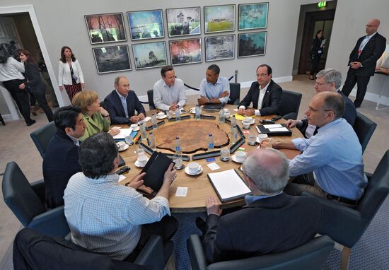 G8 Summit in Northern Ireland.