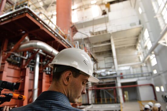 New generating unit opens at Heat and Power Plant No. 3