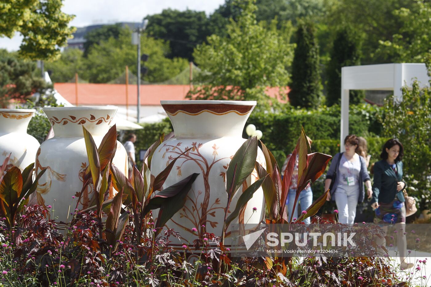 Opening of the 'Мoscow Flower Show'