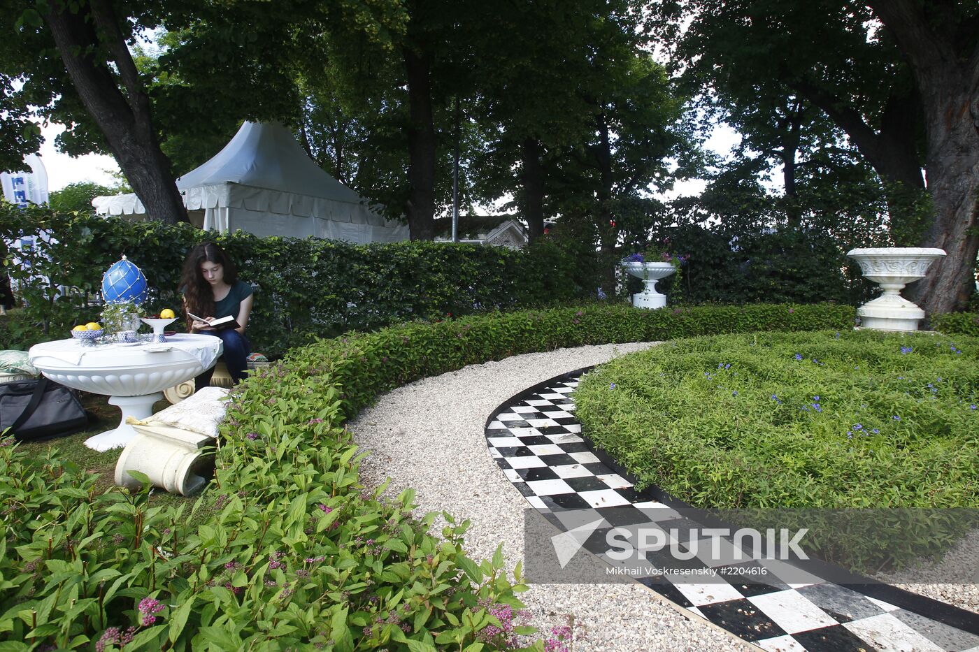 Opening of the 'Мoscow Flower Show'