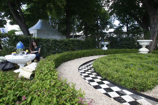 Opening of the 'Мoscow Flower Show'