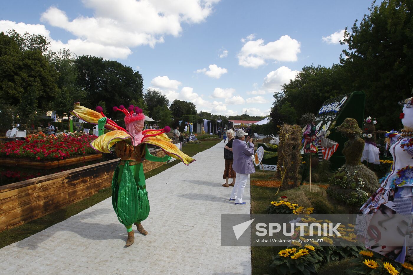 Opening of the 'Мoscow Flower Show'