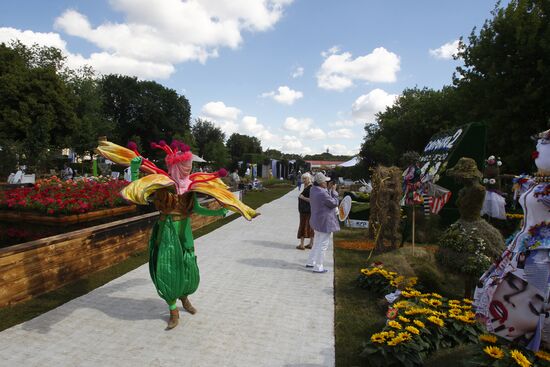 Opening of the 'Мoscow Flower Show'
