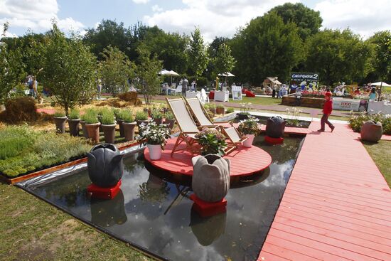 Opening of the 'Мoscow Flower Show'