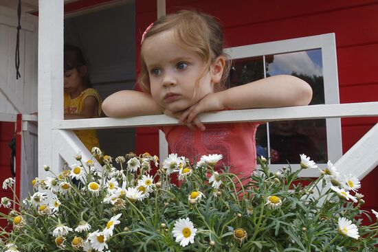 Opening of the 'Мoscow Flower Show'