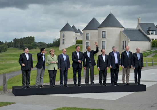 G8 Summit in Northern Ireland.
