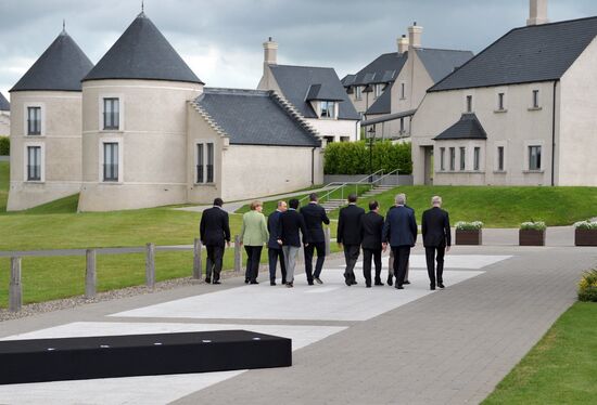G8 Summit in Northern Ireland.