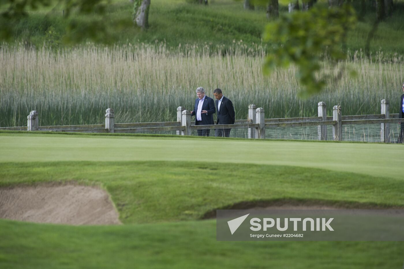 G8 Summit in Northern Ireland.