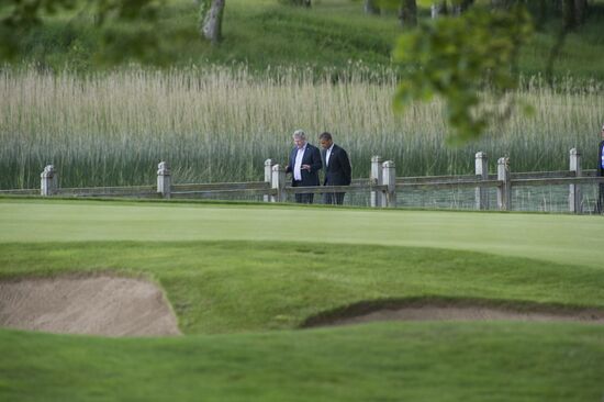 G8 Summit in Northern Ireland.