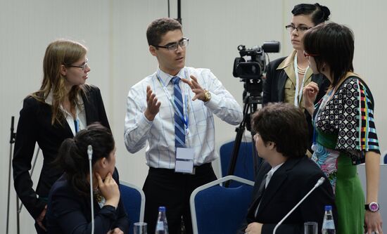 Y20 Russia Youth Summit in St. Petersburg