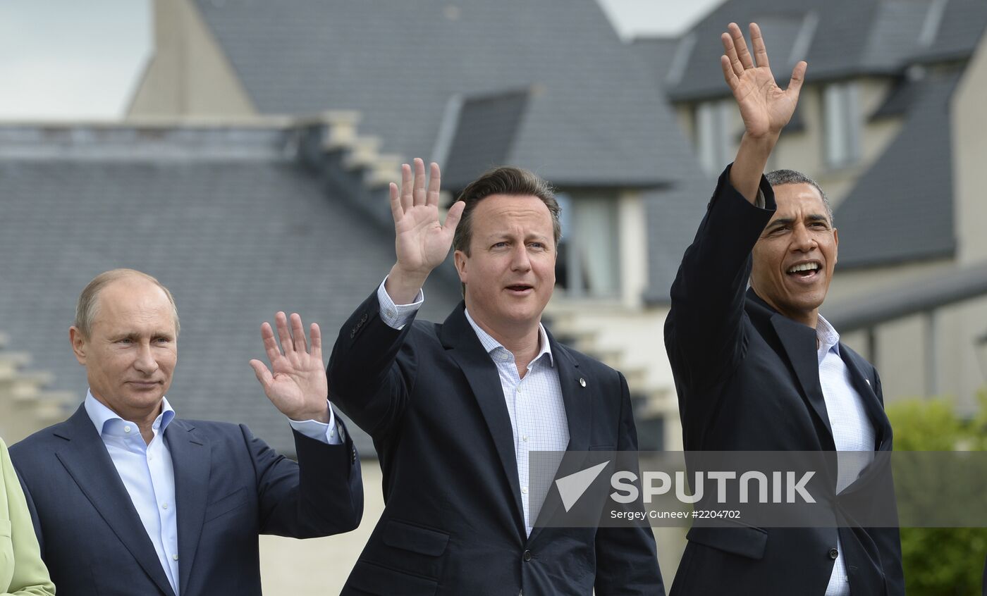 G8 Summit in Northern Ireland.