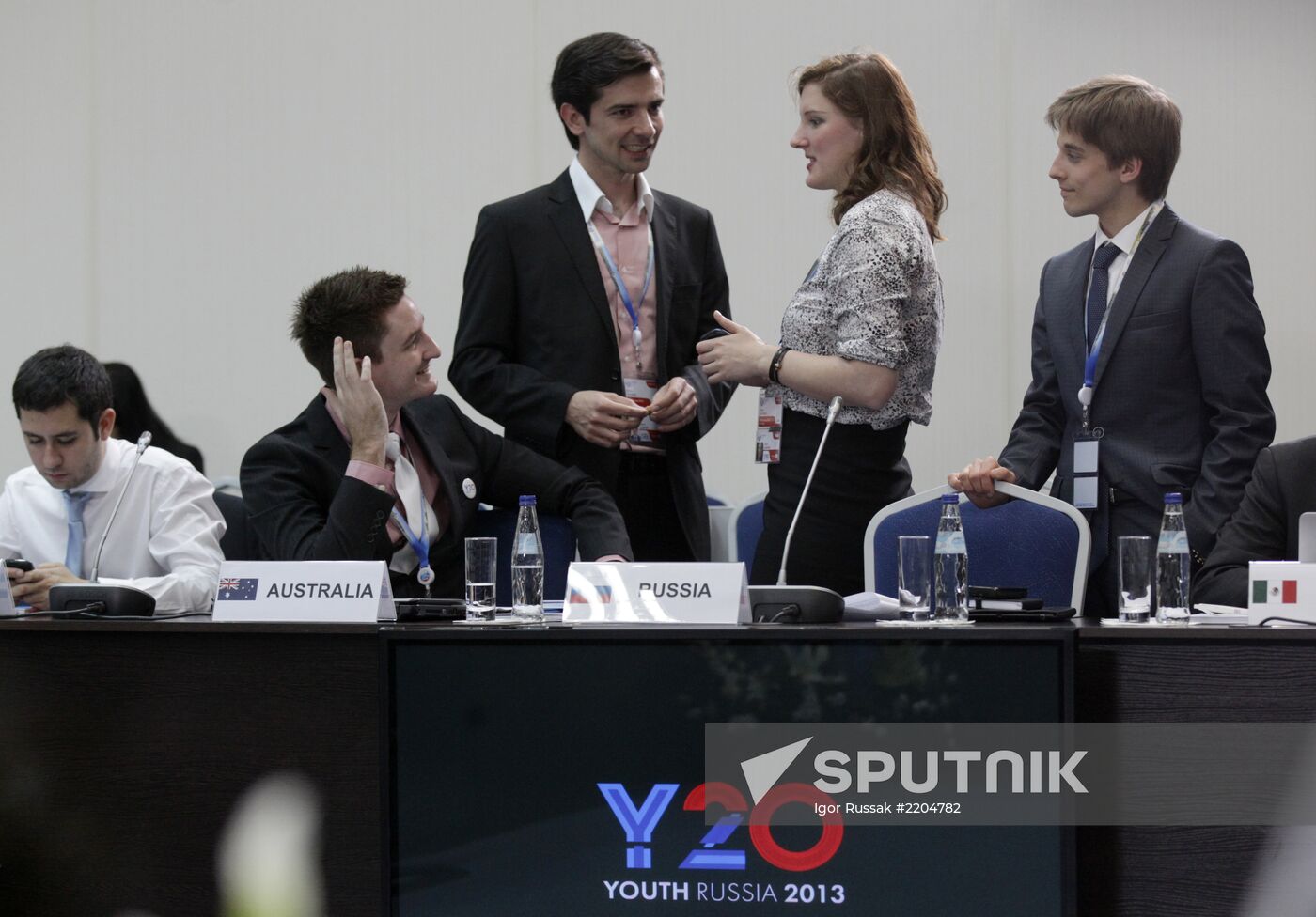 Y20 Russia Youth Summit in St. Petersburg