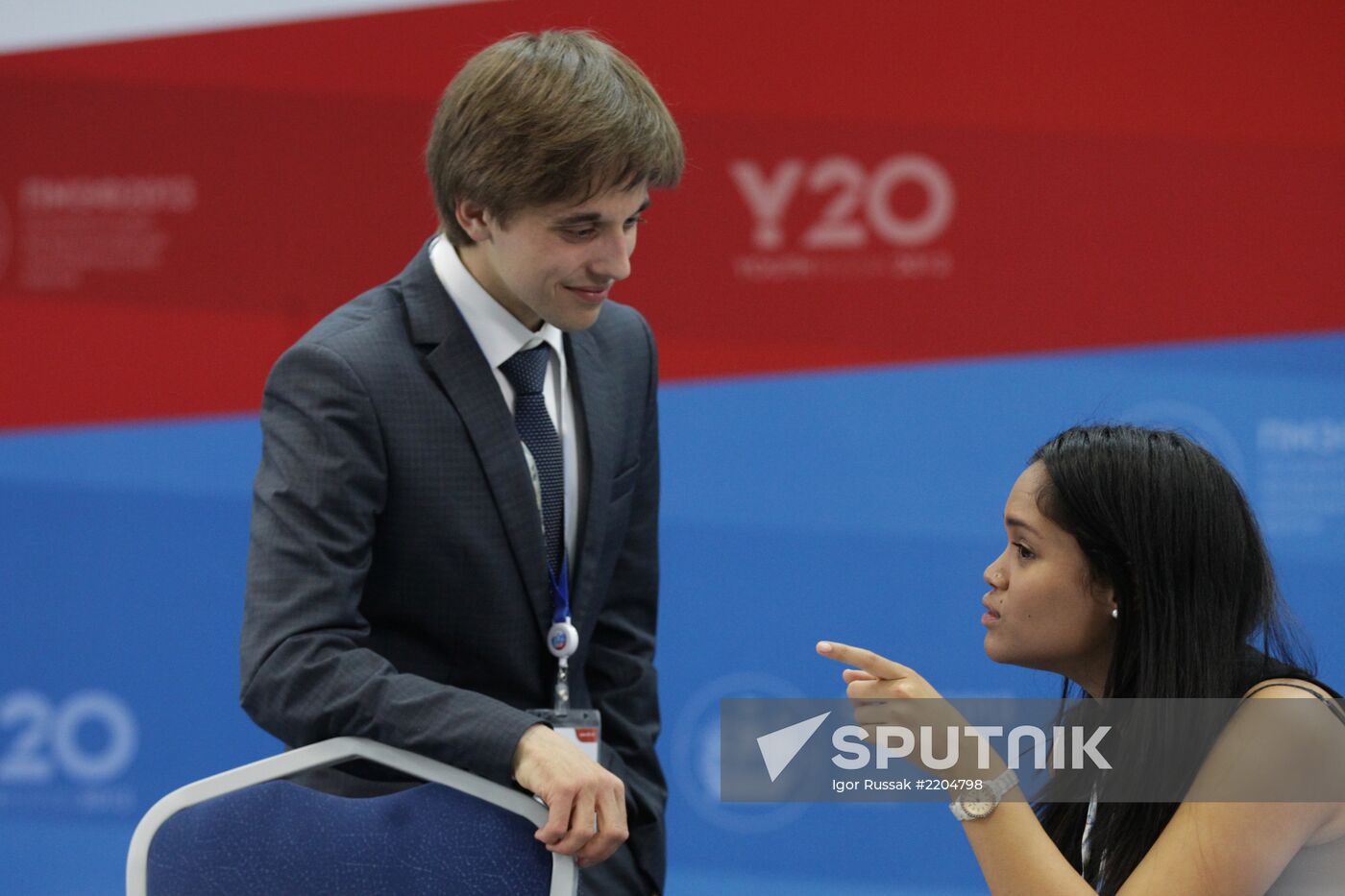 Y20 Russia Youth Summit in St. Petersburg